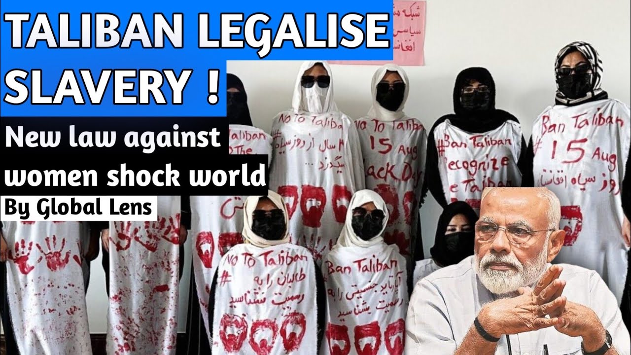TALIBAN LEGALISES SLAVERY IN AFGANISTAN | New Law Shock The World | Geopolitics | Current Affairs 
