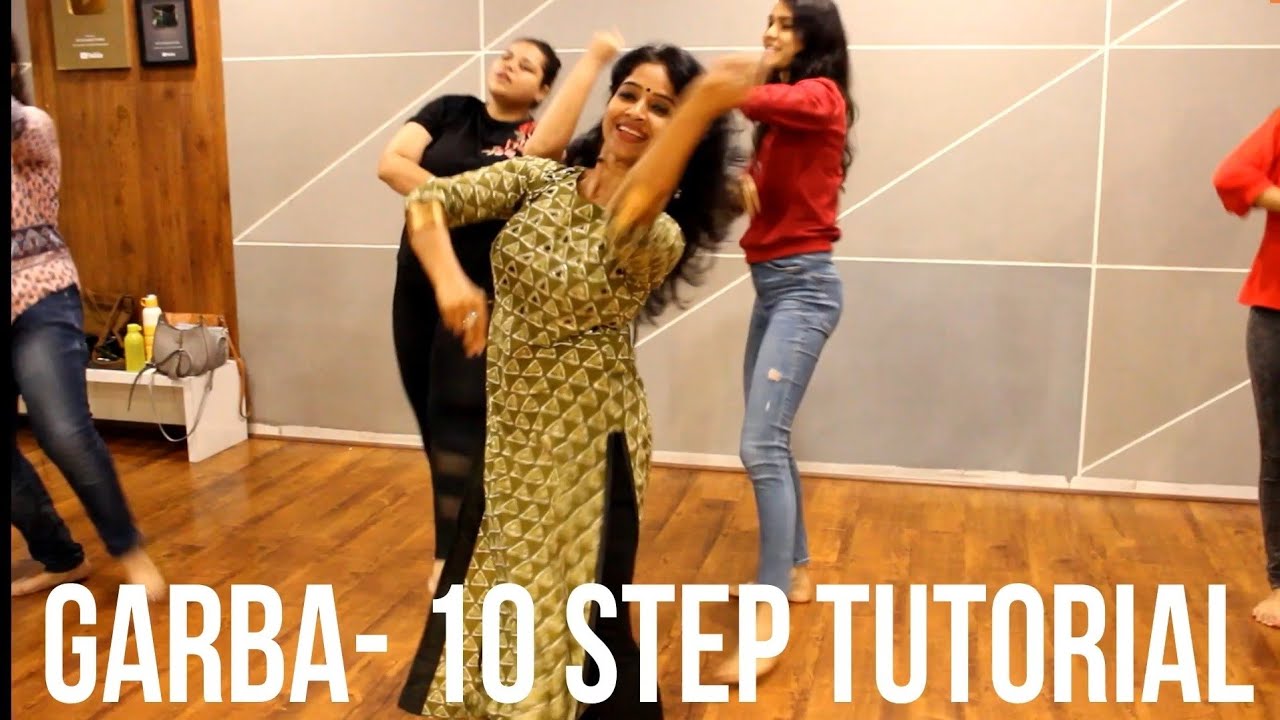 GARBA 10 STEP TUTORIAL/ How to do Garba/ LEARN GARBA EASILY/ RITU'S DANCE STUDIO