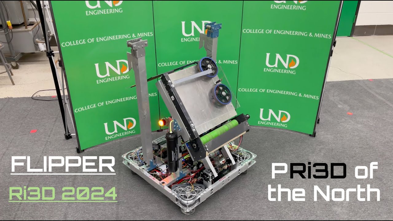 PRi3D of the North - 2024 Robot Reveal - UND