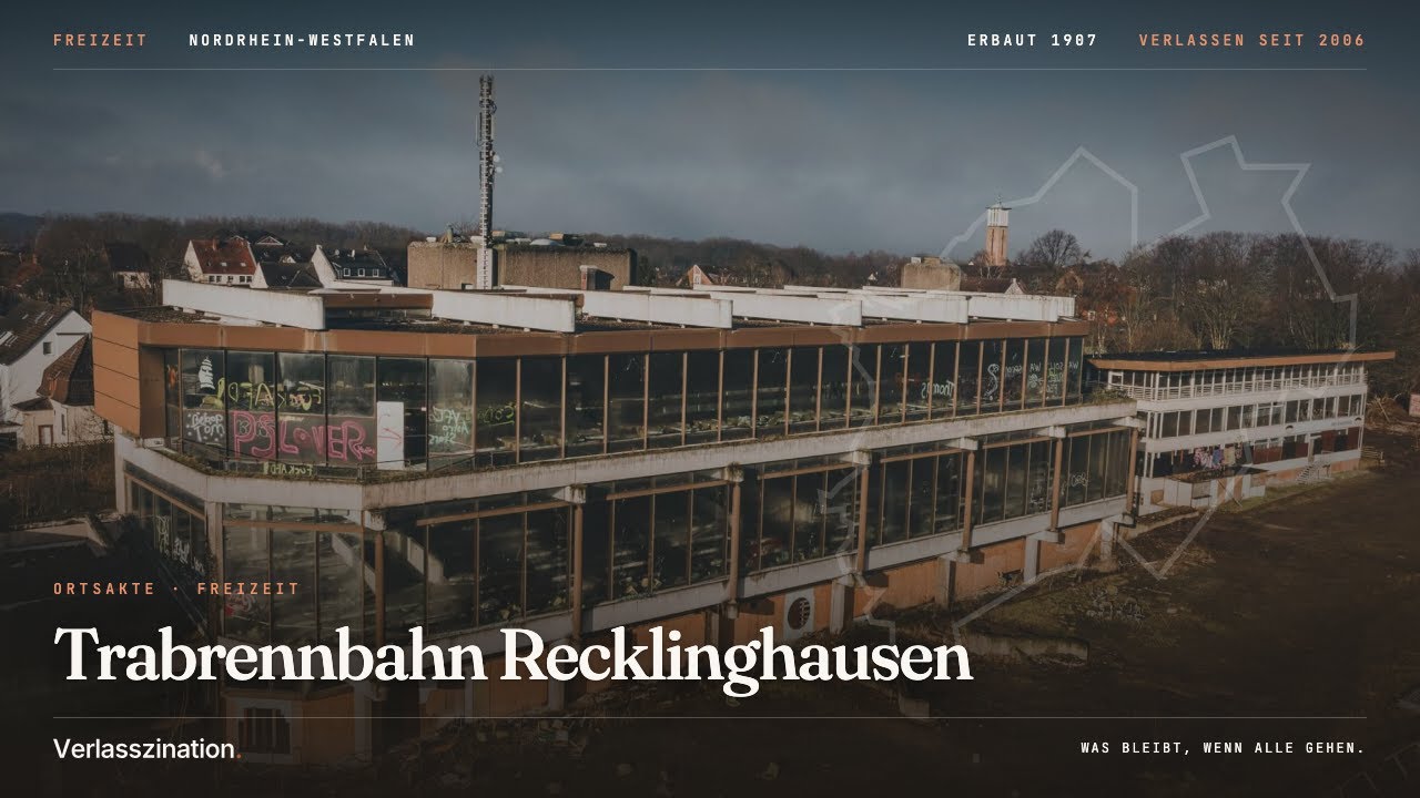 Trabrennbahn Recklinghausen - Nordrhein-Westfalens Lost Places - Urban Exploration