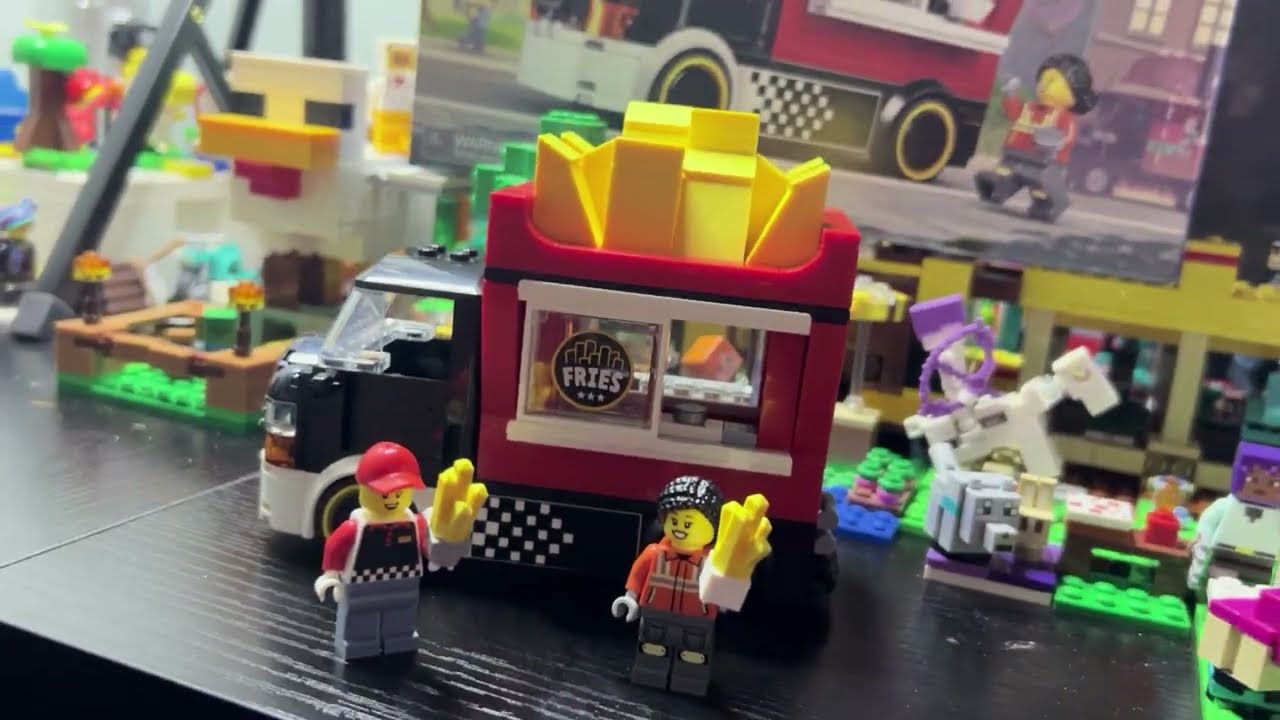 LEGO City Food Fries Truck Set 60488