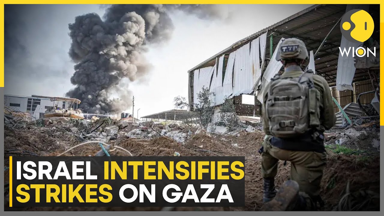 Israeli strikes pound central and southern Gaza | Latest News | WION