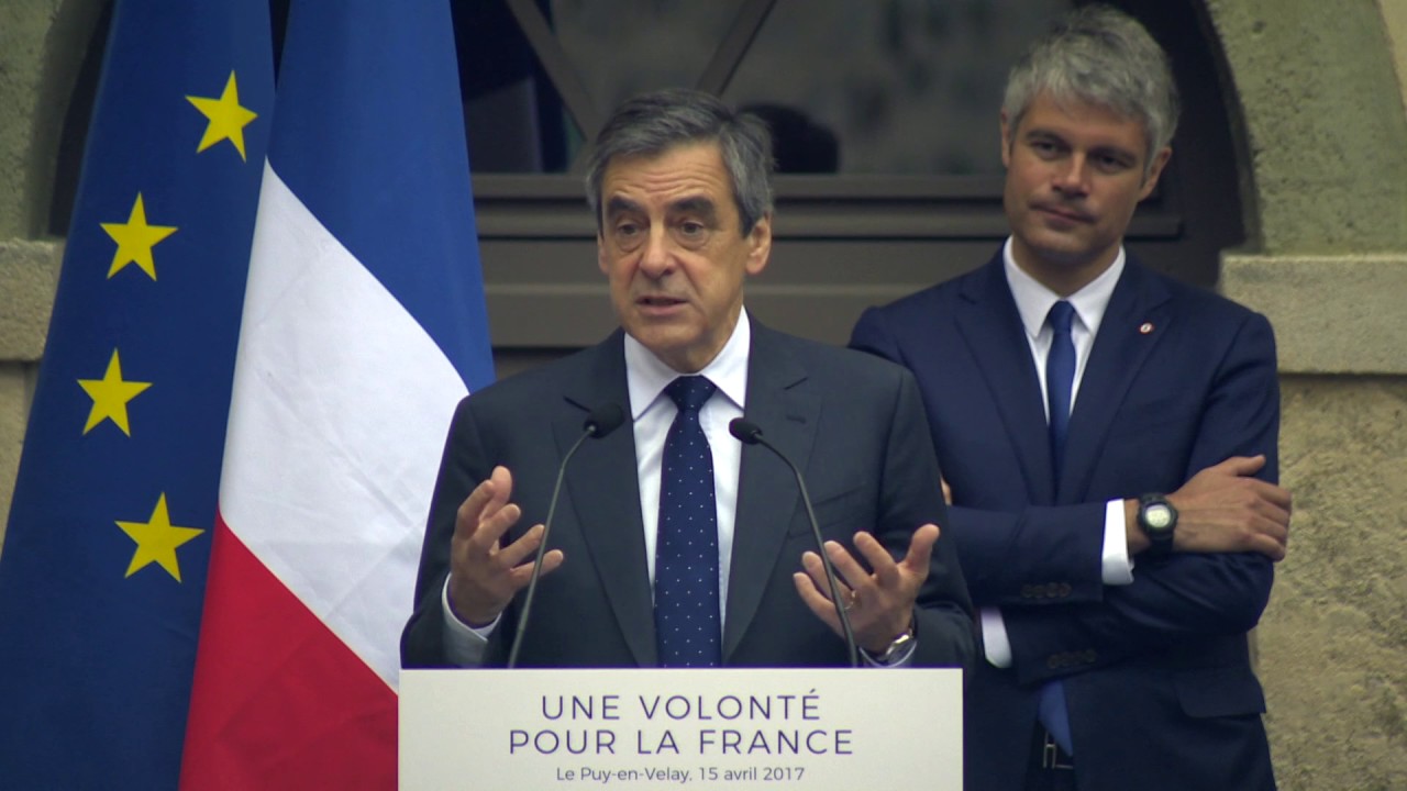 Discours de François Fillon au Puy-en-Velay