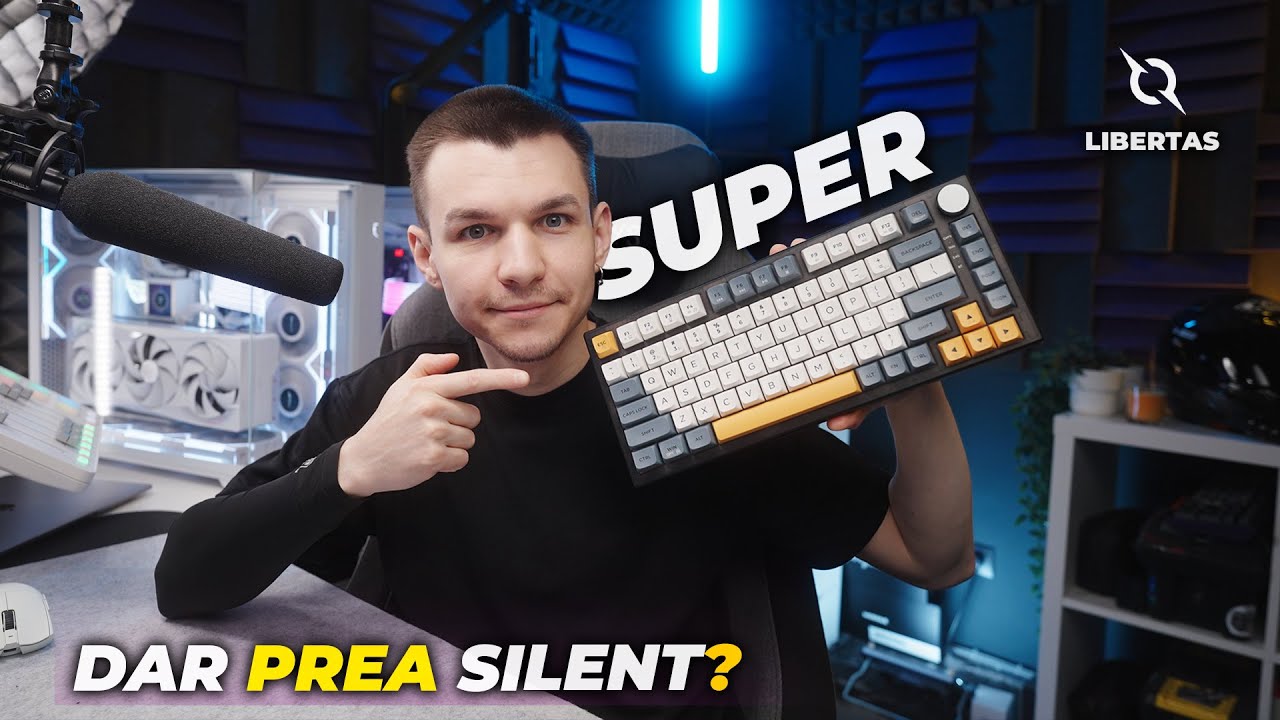 AQIRYS zice ca ASTA e CEA MAI SILENTIOASA tastatura
