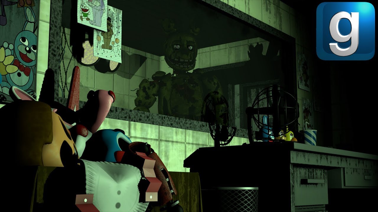 Gmod FNAF | Review | Brand New FNAF 3 Map!