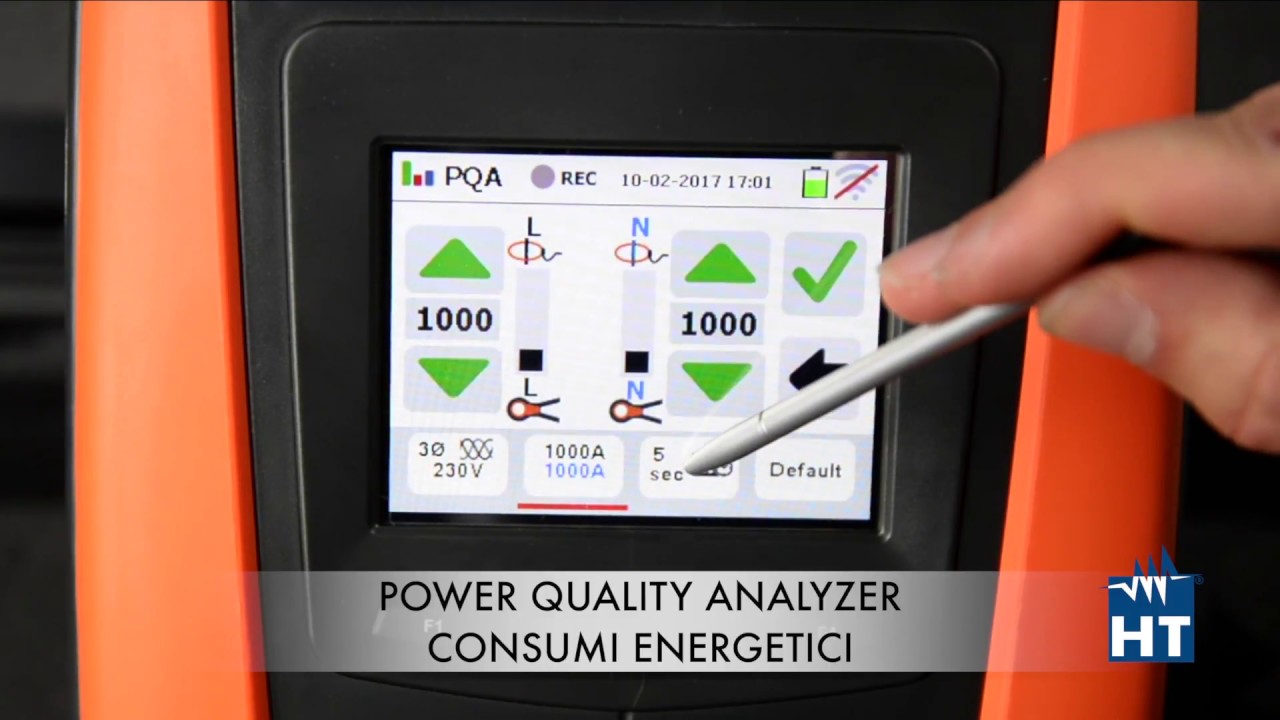 Tutorial analisi di rete e consumi energetici GSC60