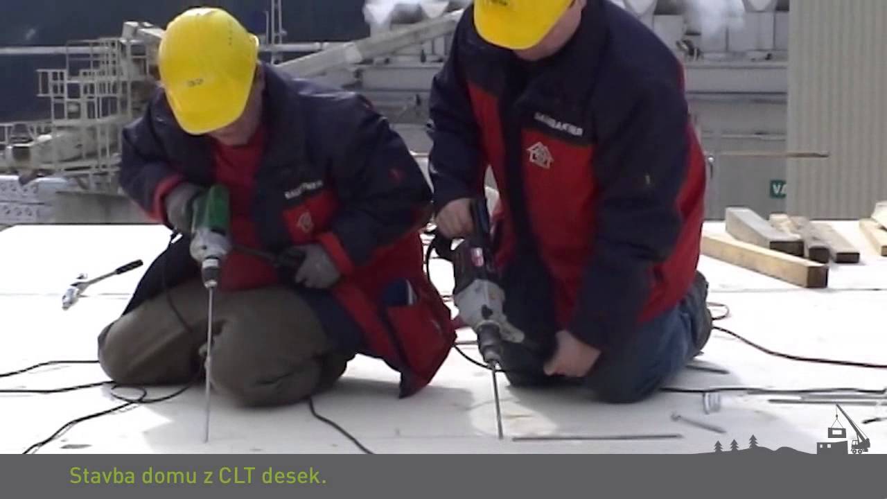 Stavba domu z CLT desek