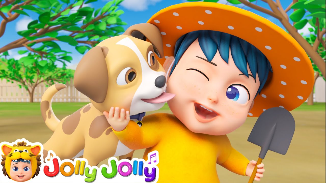 Bingo 2 | Puppy Song | Help Parent Plant Trees | Jolly Jolly - Kids Songs
