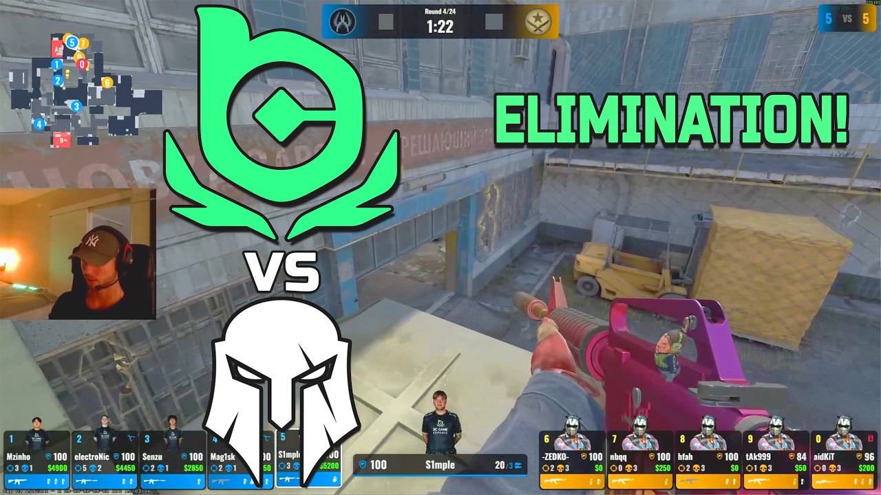 ВЫЛЕТ! BC.GAME против BRUTE &mdash; Хайлайты &mdash; Stake Pulse Beat III Открытая квалификация II &mdash; CS2