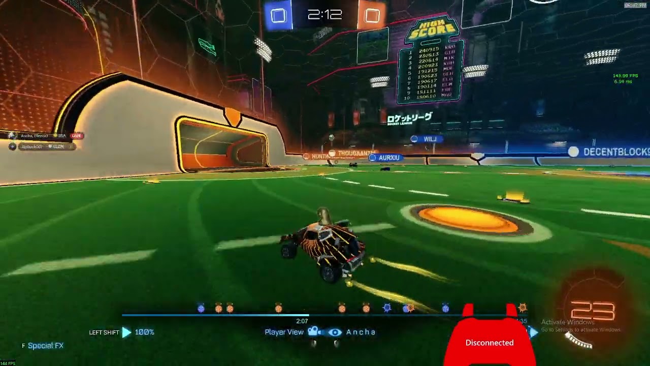 champion 3v3 rankup replay analysis RL s21