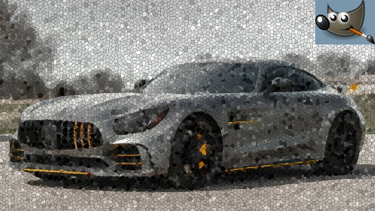Create a Mosaic Effect in Gimp