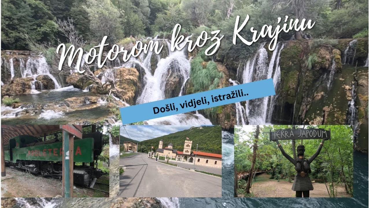 MOTOROM KROZ KRAJINU! MANJAČA, OŠTRELJ, MARTIN BROD, JAPODSKI OTOCI