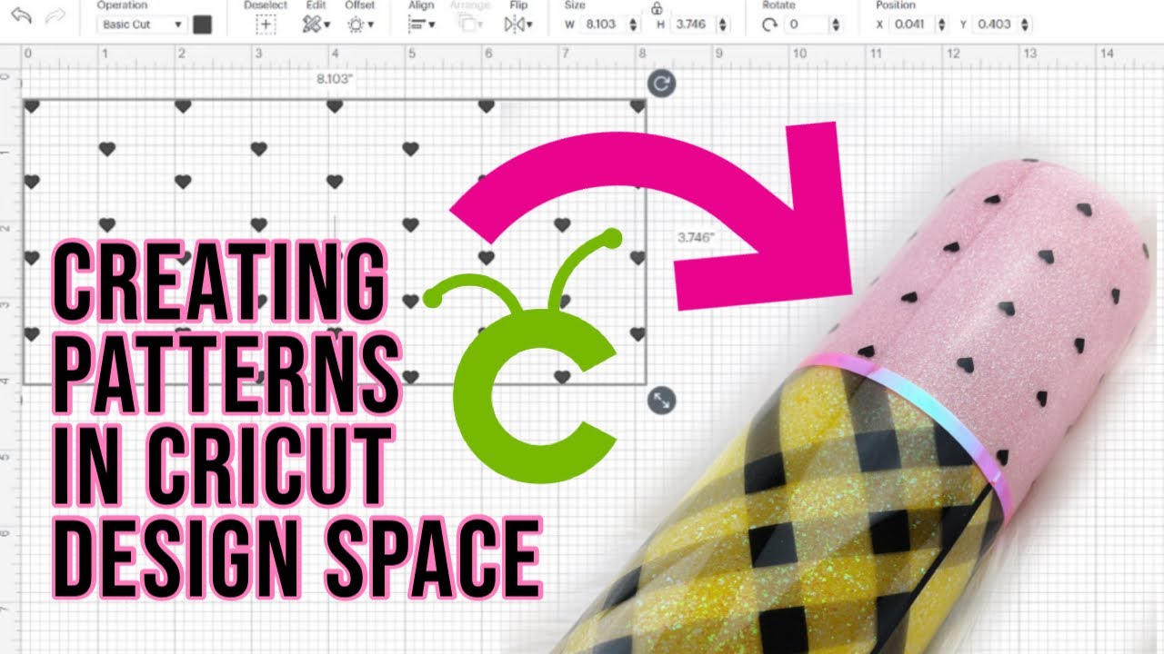 Creating Patterns in Cricut Design Space