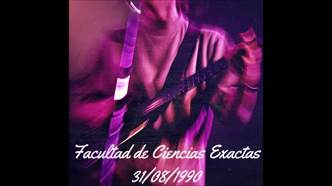 Luis Alberto Spinetta - Facultad de Ciencias Exactas - 31/08/1990