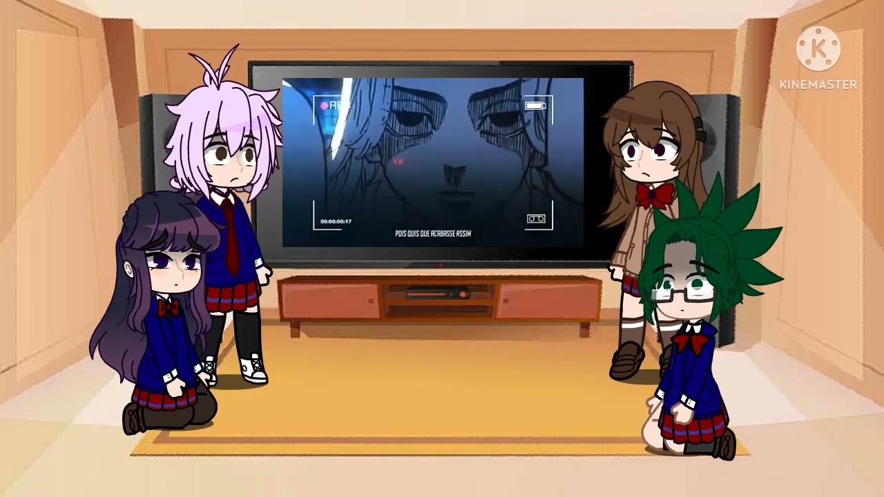 Komi-San reagindo rap desabafo mikey/futuro sombrio\(anirap)/mikey as tadano\