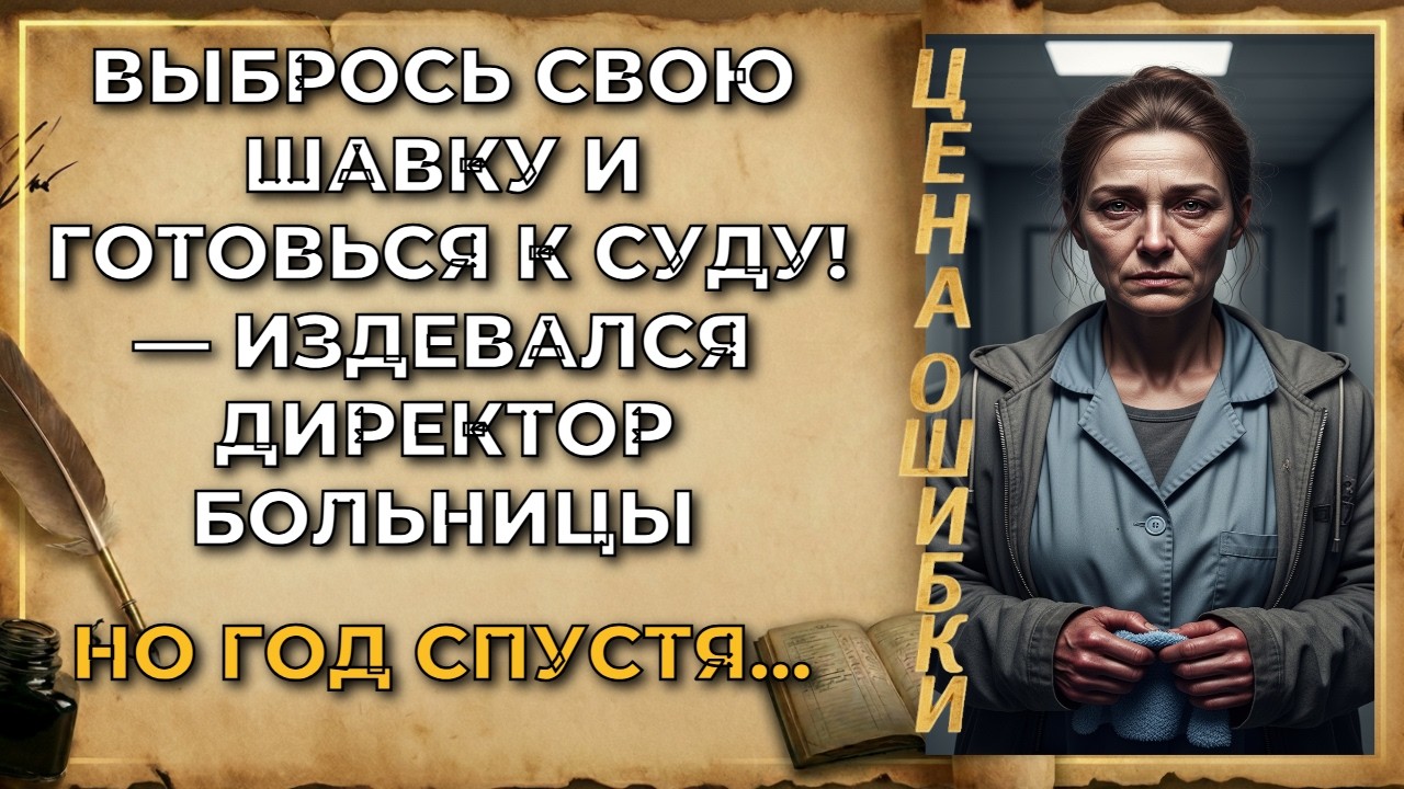 Выбрось свою шавку и готовься к суду! — издевался директор больницы. Но год спустя...
