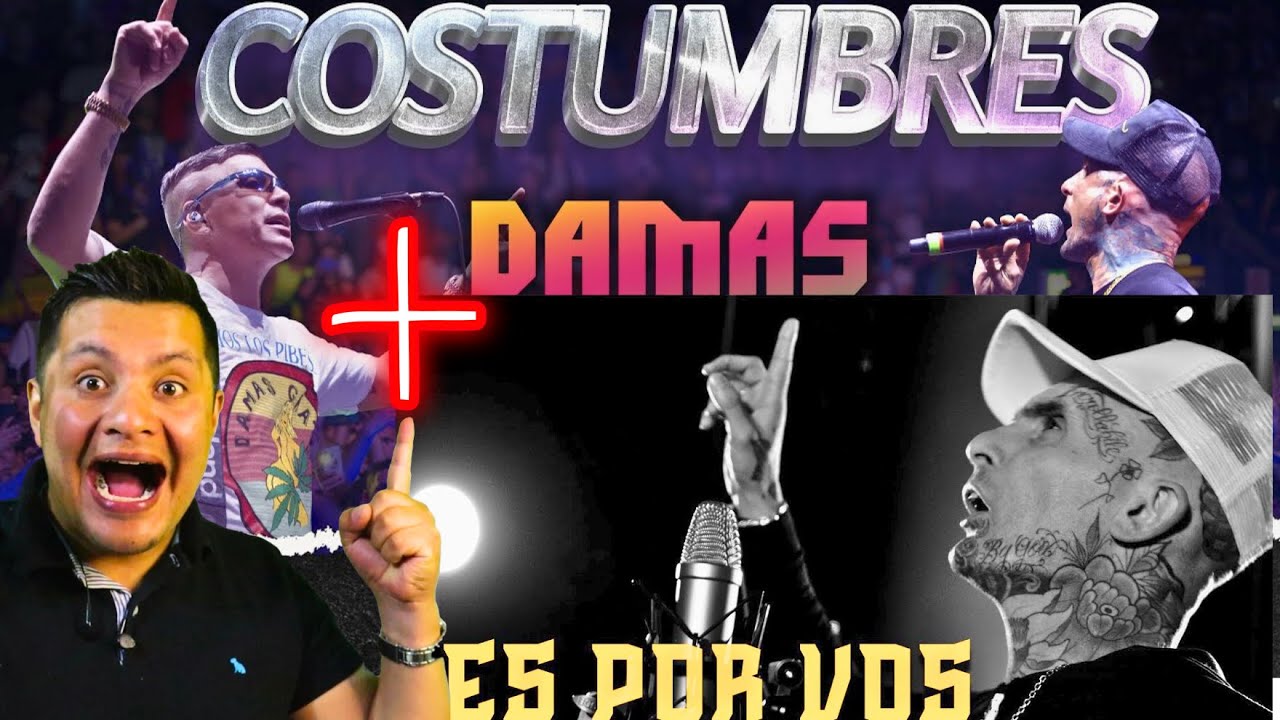 KE PERSONAJES😮//EMANUEL NOIR & DAMAS GRATIS - COSTUMBRES //Ke Personajes - Es por vos REACCION