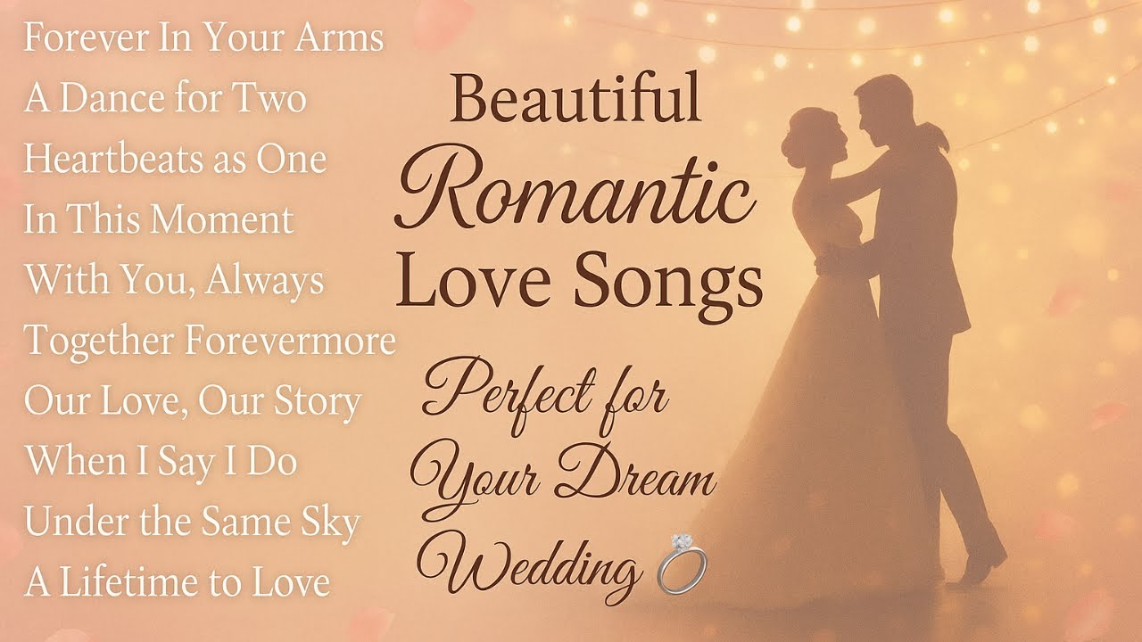 Beautiful Romantic Love Songs for Weddings | Timeless Wedding Music Collection 💍❤️