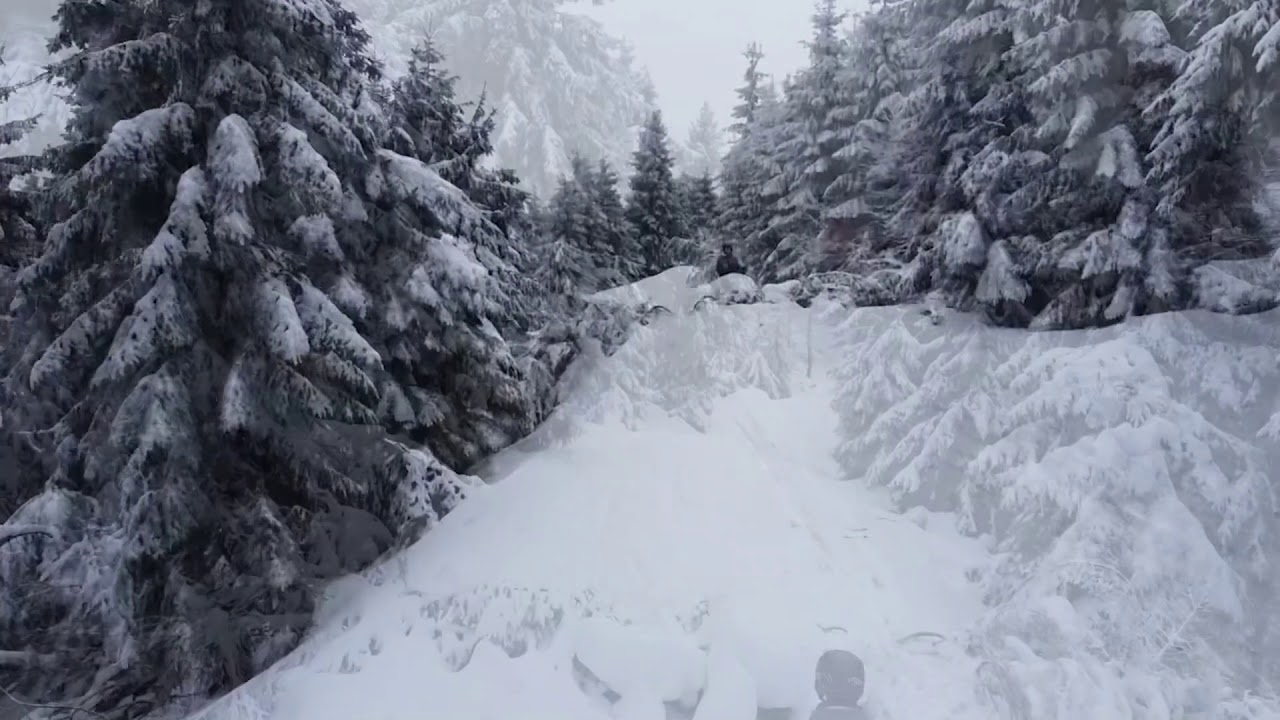 Jested, Liberec, Czech Republic with a drone