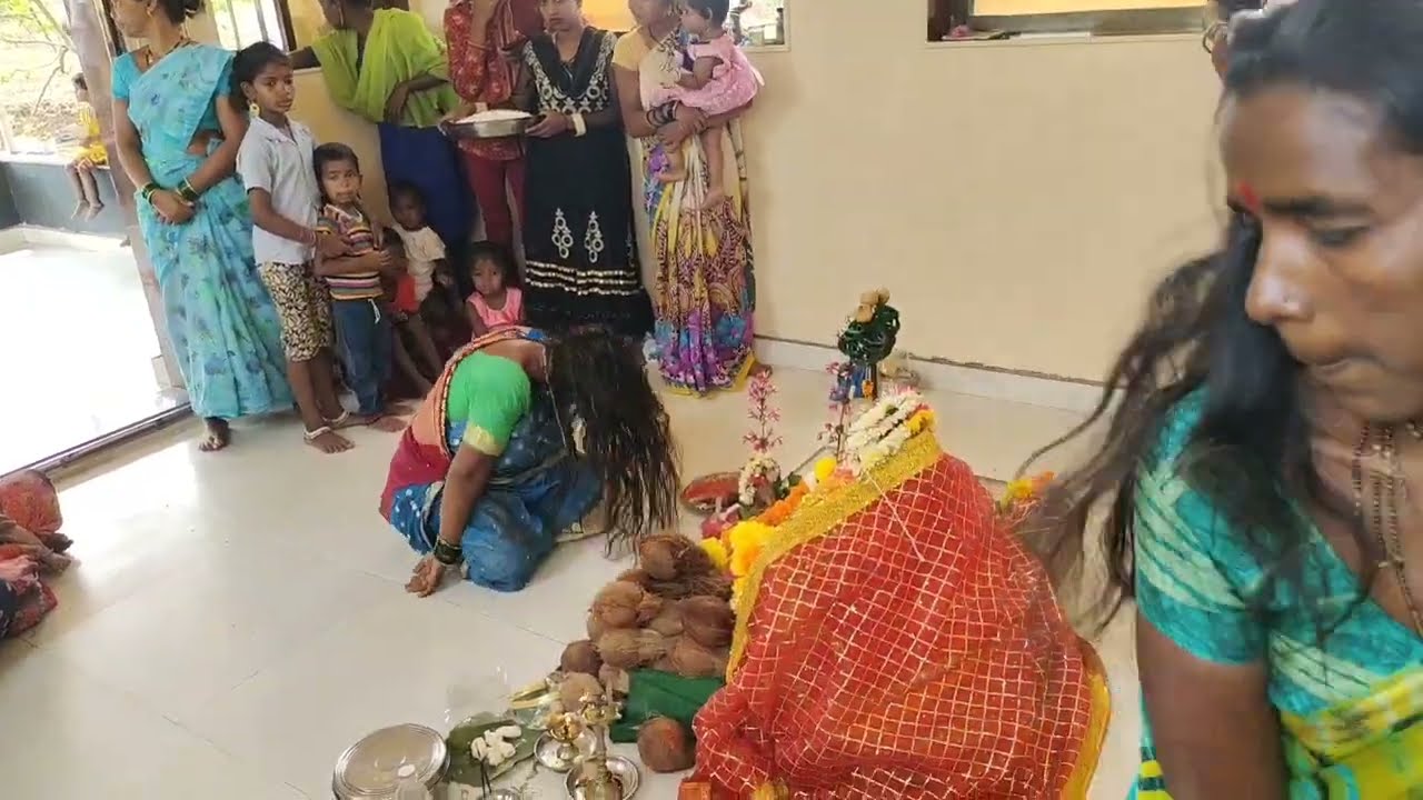 Aai Gavdevi utsav Anhe goan part-5 🚩 #viral #sanatan #trending #devi #gavdevi #mata #jatra #hindu