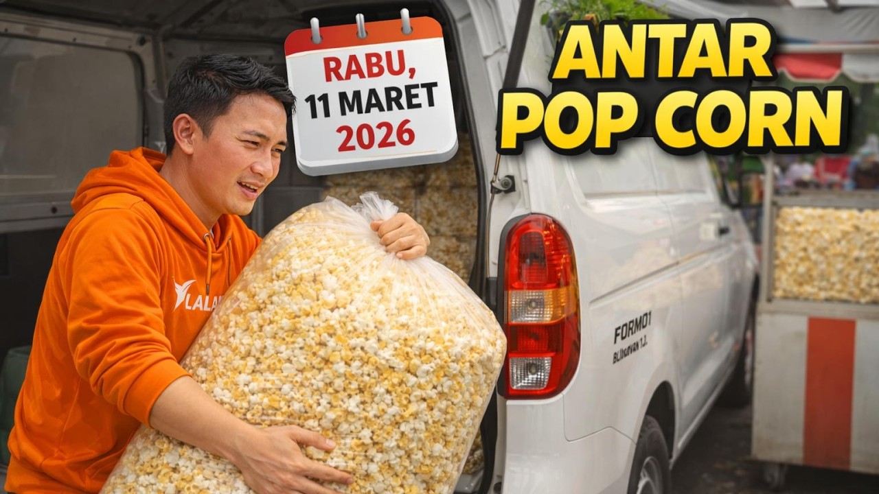 #LALAMOVE ANTAR POP CORN KE BEKASI | Rabu 11 Maret 2026