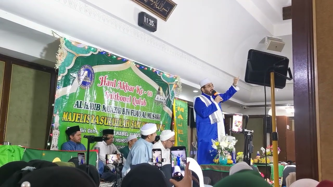 Haul Akbar Ke 10 Sultonul Qulub Al Habib Munzir bin Fuad Al Musawa Di Hong Kong