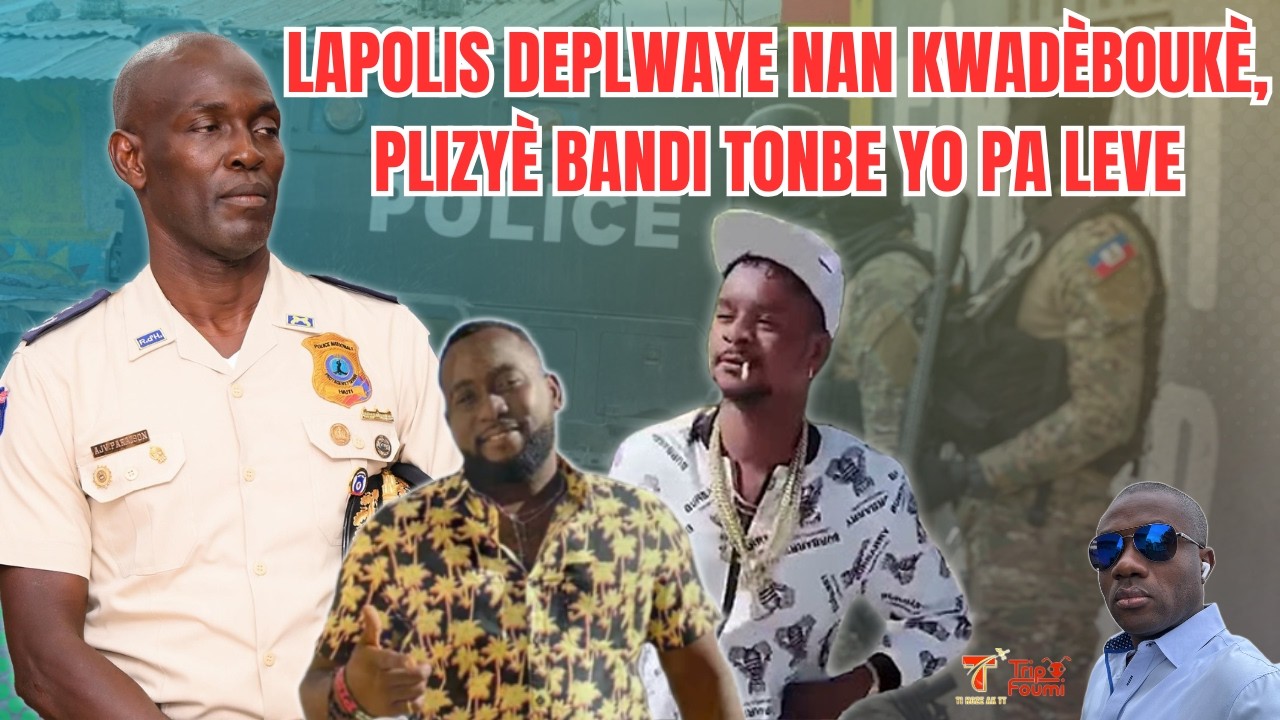 Lapolis frape ankò nan Kwadèboukè, Plizyè b@ndi tonbe yo pa leve, Mibalè nèg yo jwenn ti bagay!