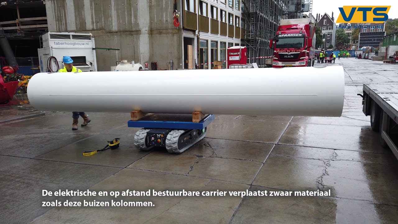VTS Track Solutions draagt met carrier steentje bij aan bouw hoogste gebouw van Benelux
