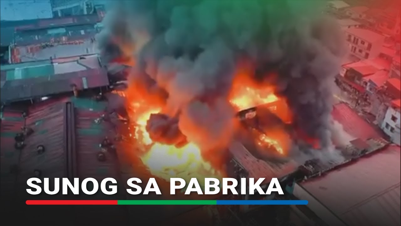 Pabrika at bodega ng juice drink, nasunog sa Caloocan City | ABS-CBN News