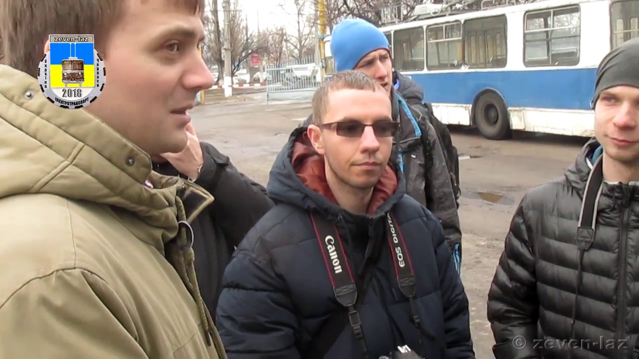 Черкаський тролейбус- Зустріч транспортників, екскурсія по депо із колегами з Будапешту 27.03.2018