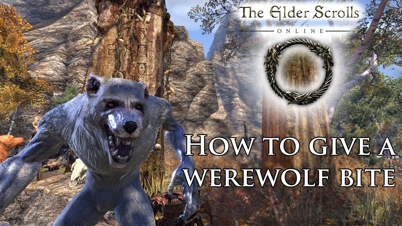 Elder Scrolls Online : How to give a Werewolf Bite! (Warning:OLD!!!!)