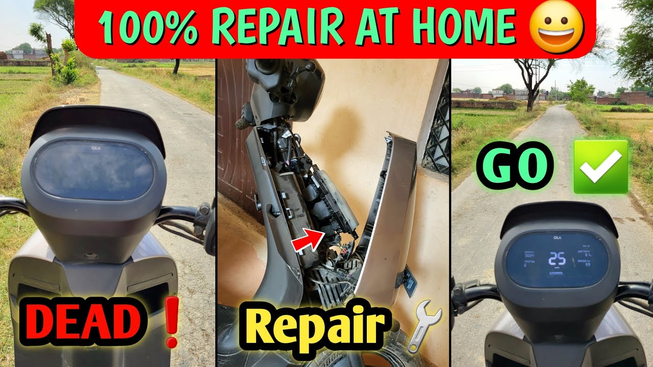 Ola S1x plus DEAD problem 100% SOLUTION 😃 | OLA scooter repaired at home