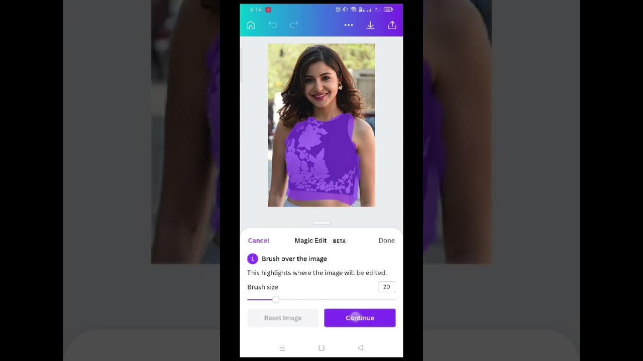 Change your outfit with canva#canva#canvatutorial#canvaeditor#canvaediting#editing#editor#reels#ai