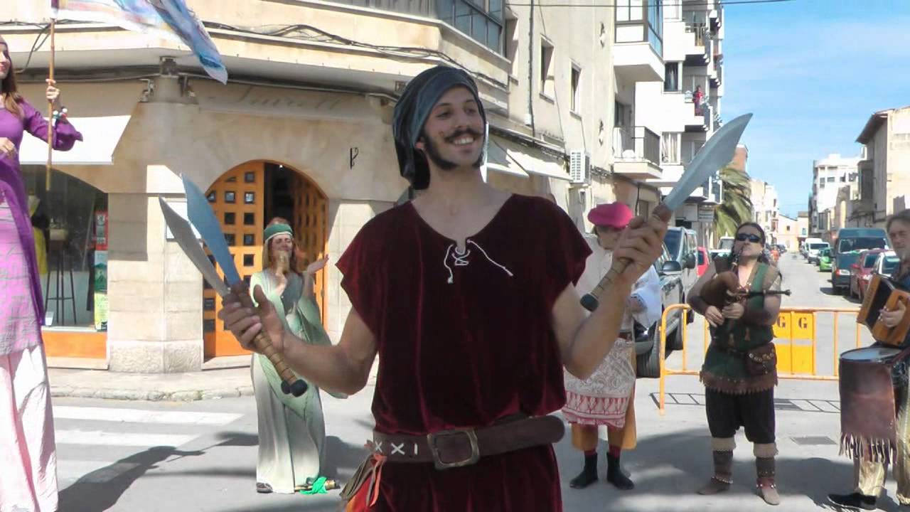 Nº 4 MERCAT MEDIEVAL FELANITX CETRERIA JUGLARES MALLORCA ESPAÑA