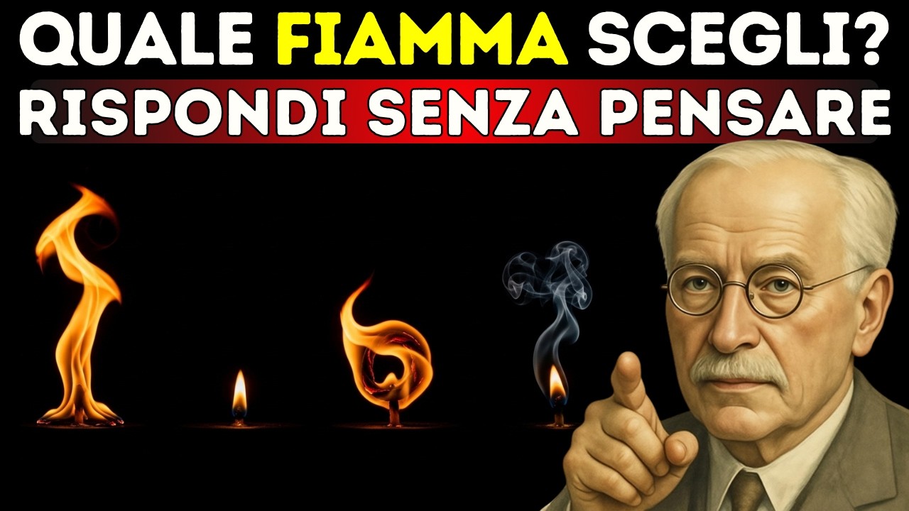 LA FIAMMA CHE SCEGLI RIVELA COME TI STAI CONSUMANDO DA DENTRO | TEST JUNG