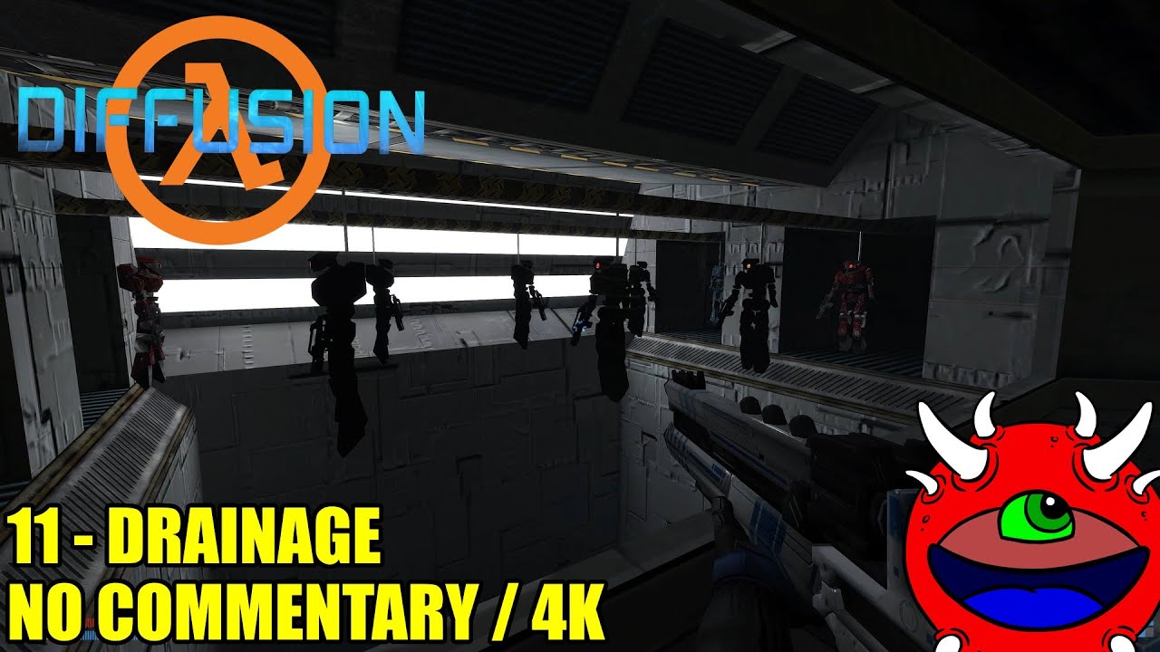 Half-Life Diffusion Gameplay - 11 Drainage - No Commentary