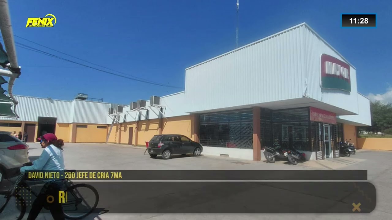 Robo en el Supermercado Mayor de la zona Sur