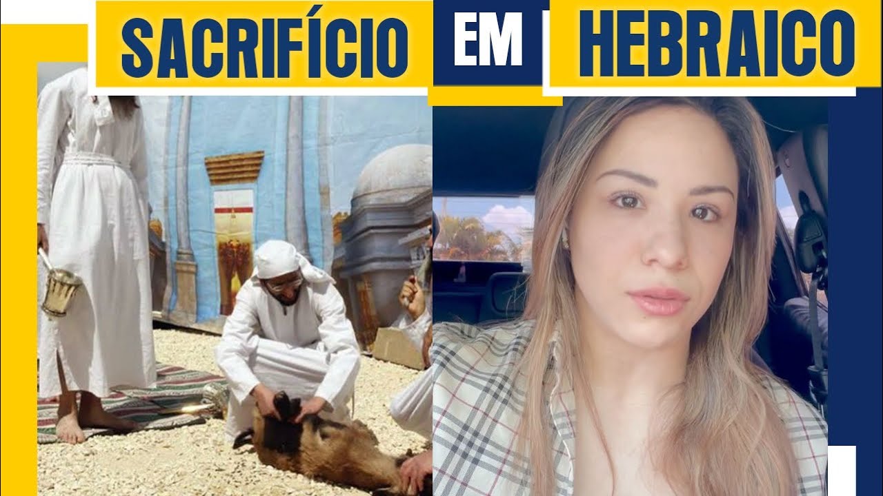 Sacrifício em Hebraico #hebraico #israel #sacrificio #Cultura israel