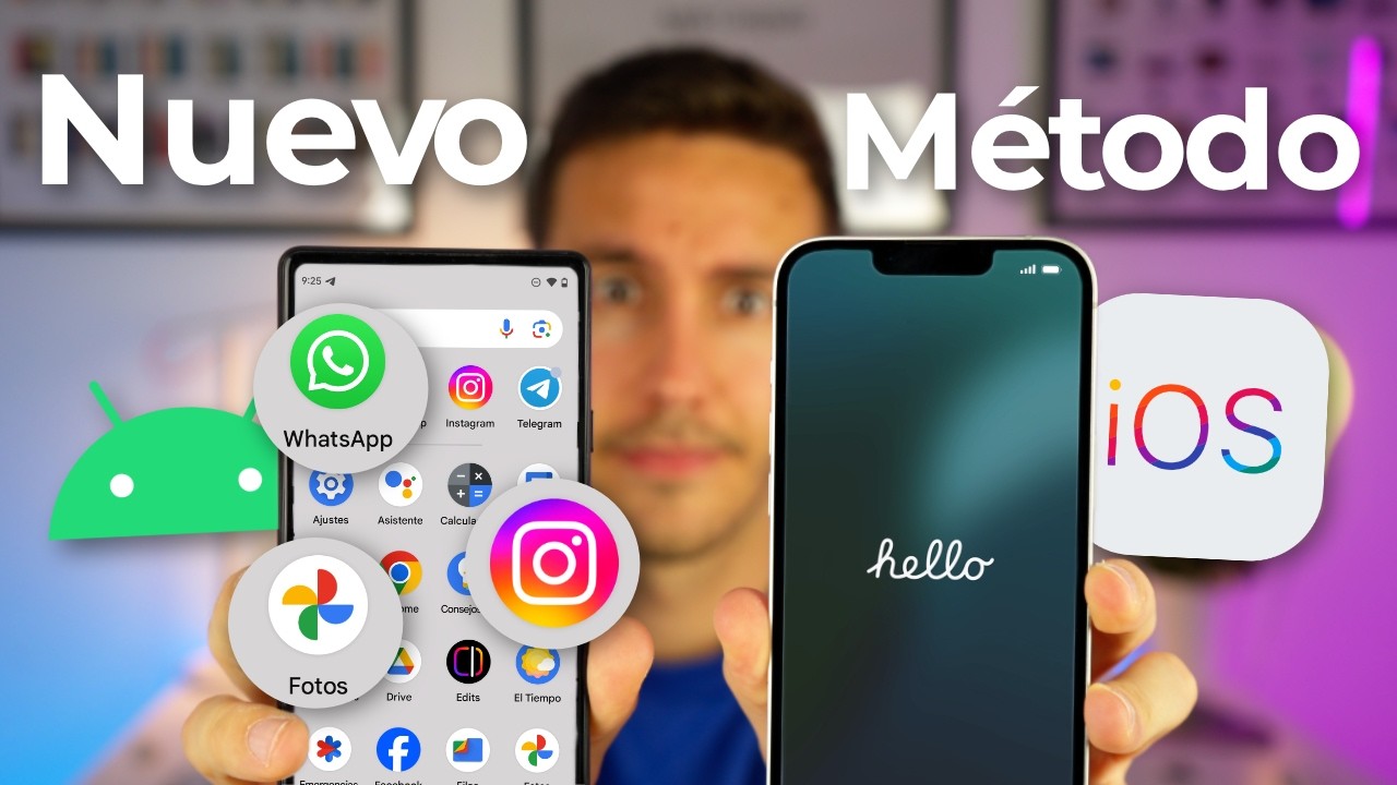 Cómo pasar TODOS los DATOS de Android a iPhone ✅ NUEVO Método 2026