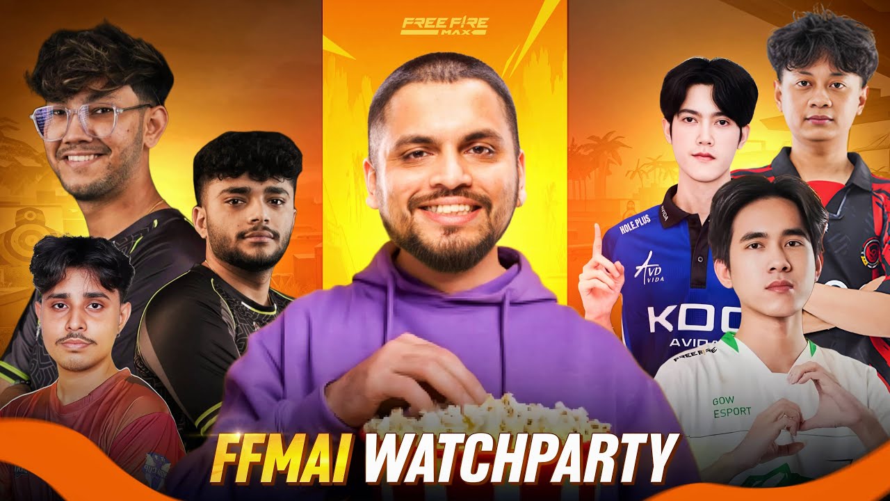 S8UL ELITE | FFMAI 2025 | WATCHPARTY WITH SID #freefire #freefiremax