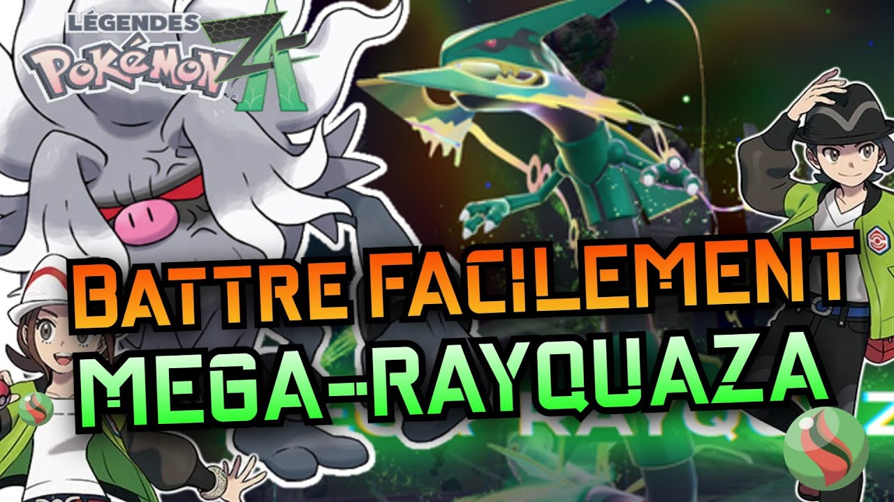 Battre FACILEMENT MEGA-RAYQUAZA  facilement dans Pokemon ZA #pokemon #pokemonza #rayquaza
