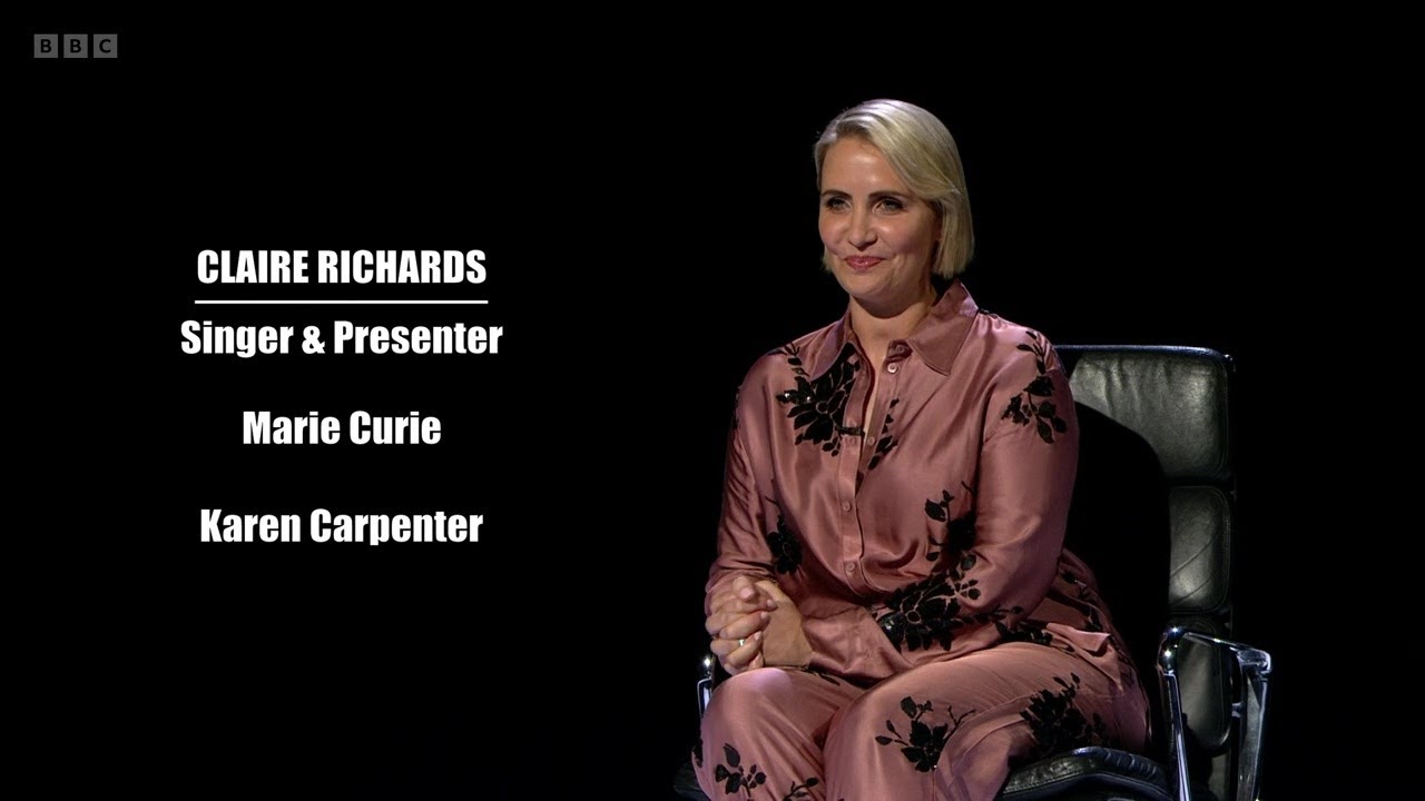 Claire Richards on Karen Carpenter - Celebrity Mastermind (2022)