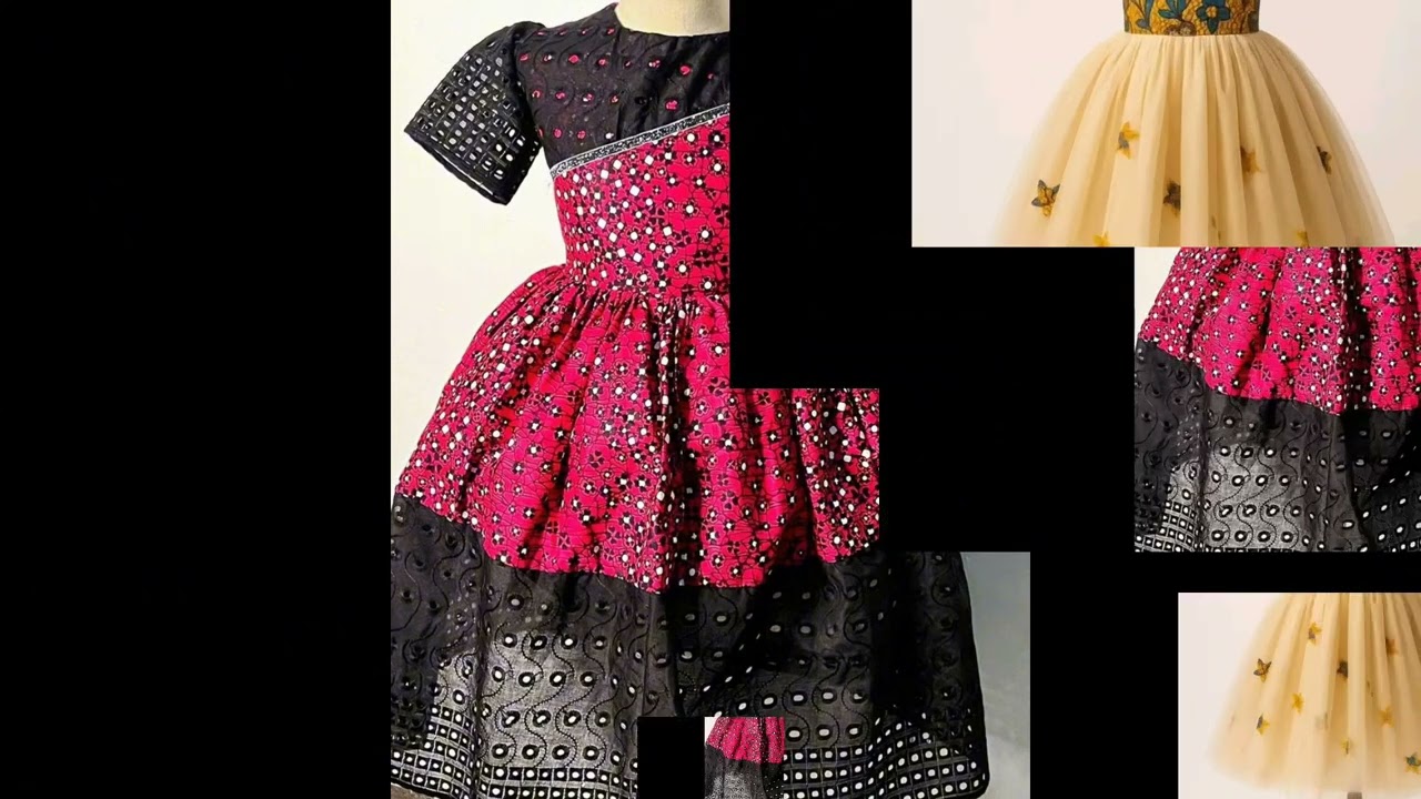 Modèle robe magnifique pour enfant 