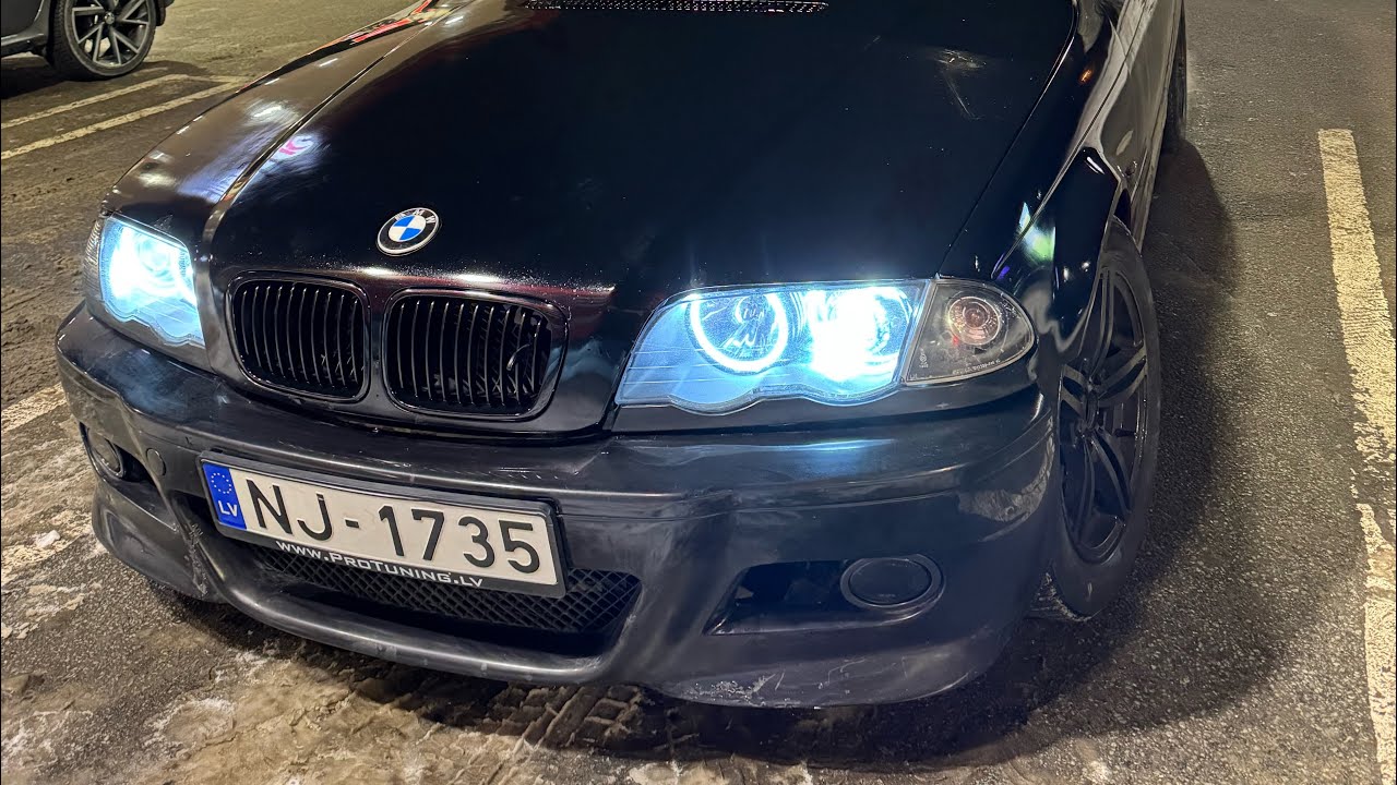 SASISTS E46 WINTERBEATER REANIMĀCIJA! Lanžerons, spārns, kapots un krāsošana!