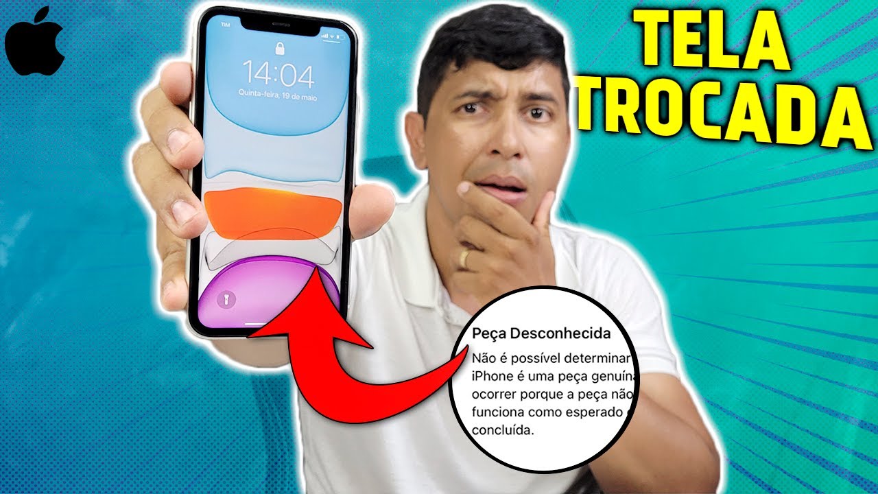 COMPREI um iPhone 11 com a TELA TROCADA. Saiba quais são as DIFERENÇAS para a ORIGINAL!