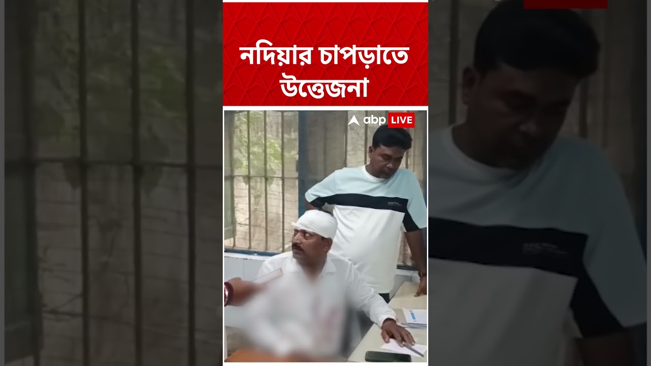 নদিয়ার চাপড়াতে উত্তেজনা | #shorts #abpananda #nadia #election2026 #electioncommission