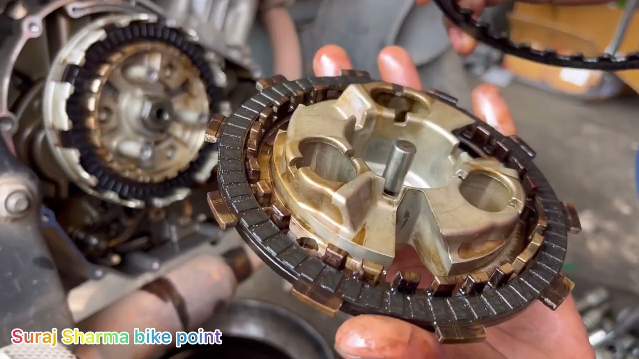 Yamaha R15 V3 clutch plate change