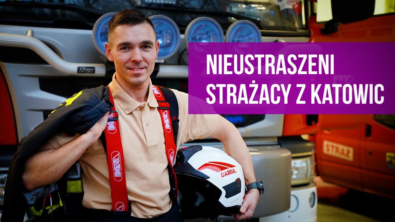 Nieustraszeni strażacy z OSP Dąbrówka Mała w Katowicach