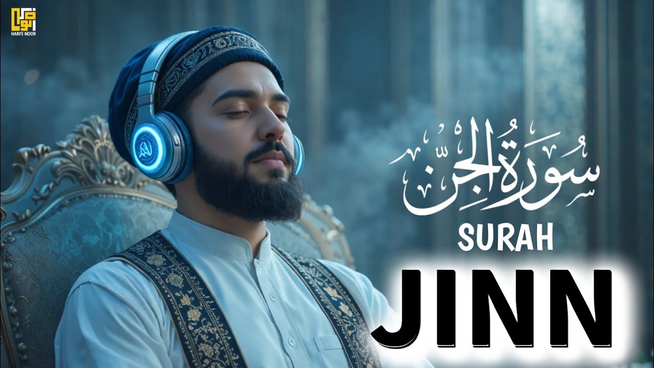 Surah Al Jinn (سورۃ الجن) Peaceful Lofi Quran Recitation for Sleep & Relaxation | Heart Touching 