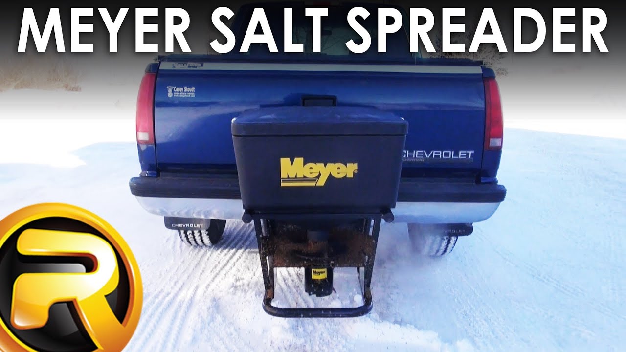 How To Install the Meyer Salt Spreader - Through Google Glass